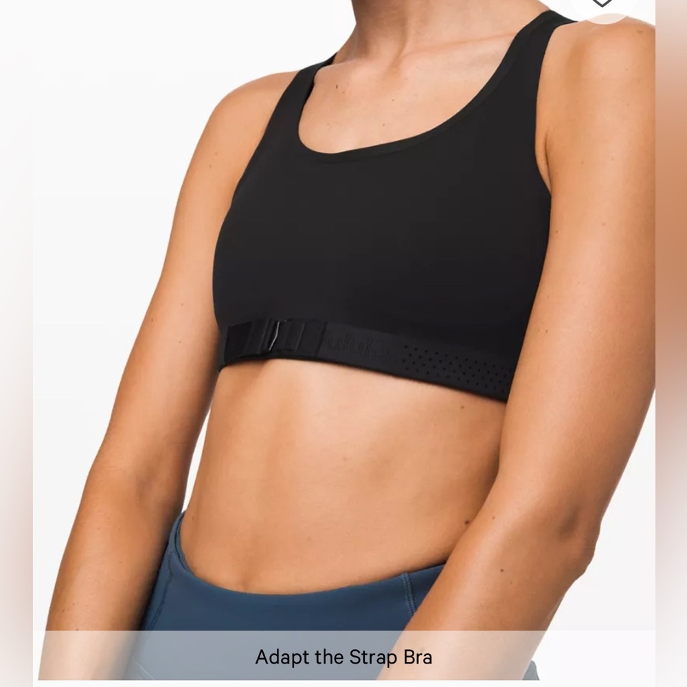 LULULEMON ADAPT THE STRAP SPORTS BRA SIZE 10 LIKE NEW - Picture 4 of 7